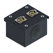 Коробка коммутационная проходная без профиля CB M00-2E